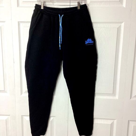 Metal Umbrella Brand Joggers Sweatpants Black L Men's - Picture 1 of 14